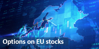 Optionen auf europäische Aktien.